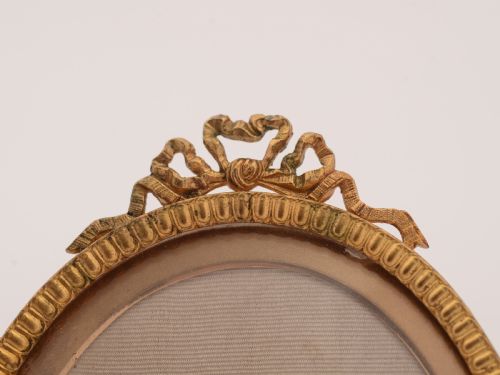 Edwardian Brass Oval Photo Frame Circa 1905
