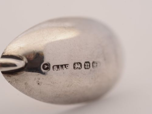 Art Nouveau Silver Mustard Pot Birmingham 1903