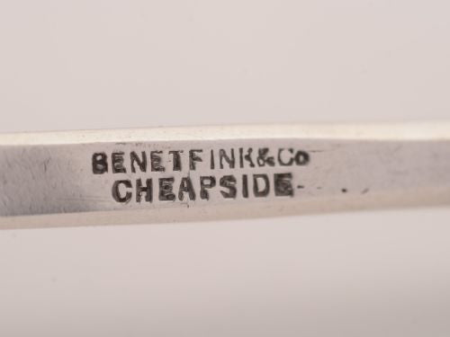 Silver and Antler Handled Stilton Scoop Sheffield 1899