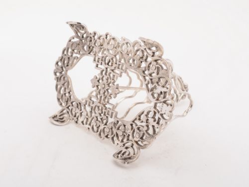 Scottish Silver Plated Toast Rack Circa 1880