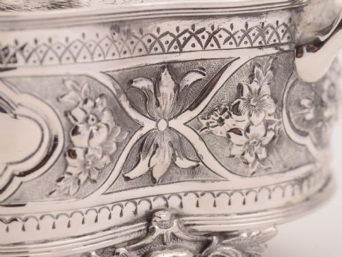 Victorian Silver Plated Butter Dish Circa 1890