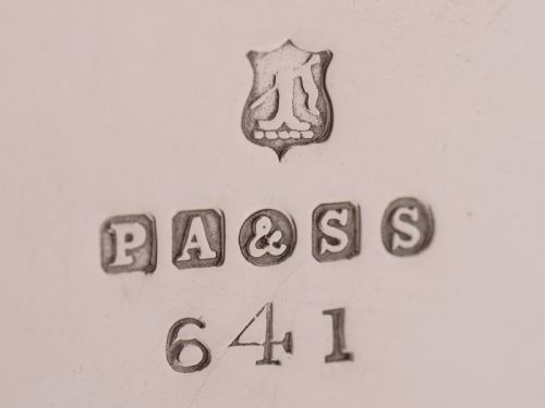 Victorian Silver Plated Biscuit Box Circa 1880