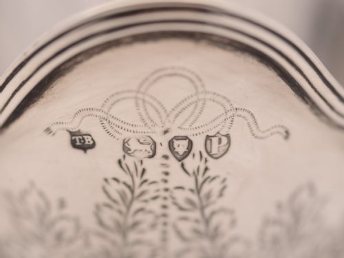 Victorian Silver Sugar Basket London 1890