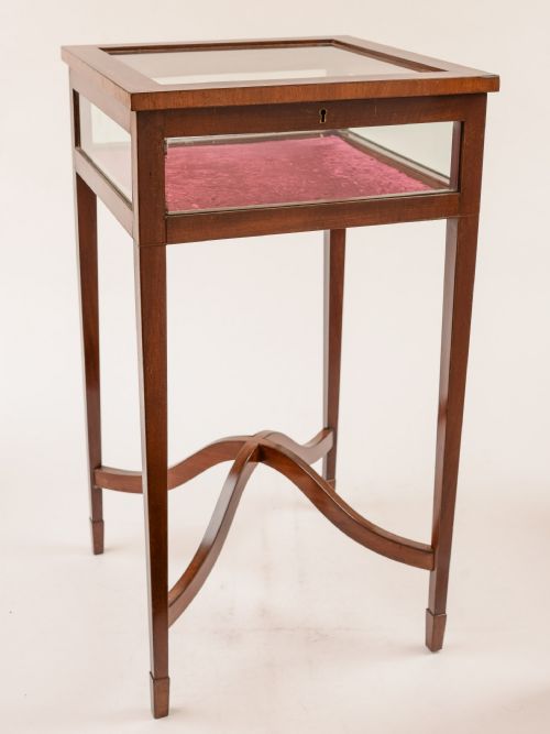 Edwardian Mahogany Display Table Circa 1905