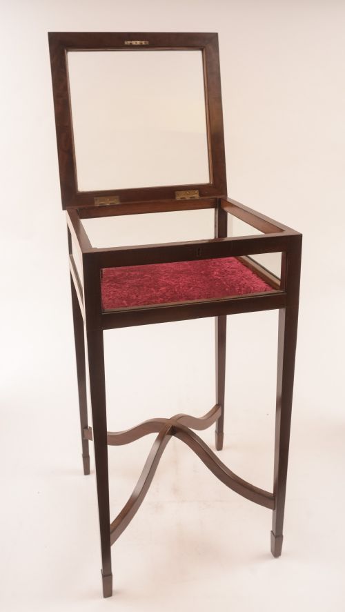 Edwardian Mahogany Display Table Circa 1905