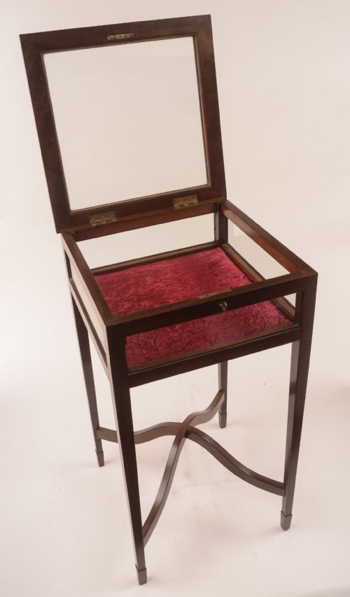 Edwardian Mahogany Display Table Circa 1905