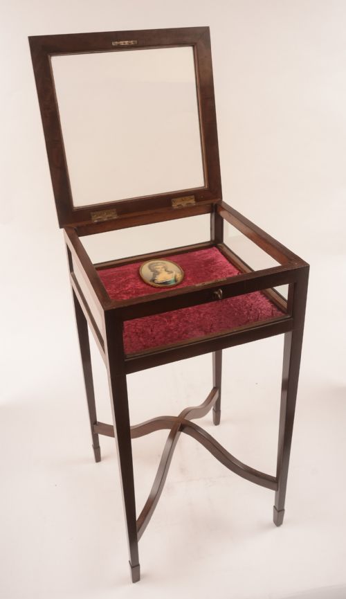 Edwardian Mahogany Display Table Circa 1905