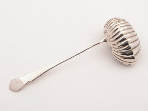 Silver Nautilus Shell Sugar Sifting Spoon Birmingham 1916