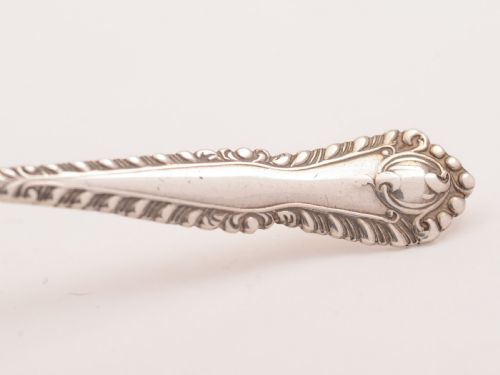 Silver Nautilus Shell Sugar Sifting Spoon Birmingham 1916