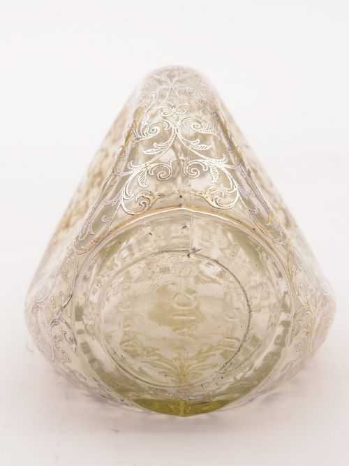 Scottish Silver Overlay Haig Whiskey Bottle