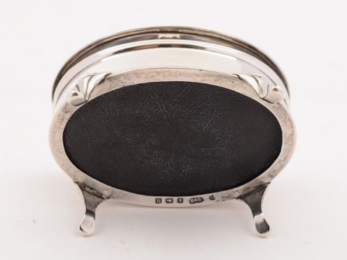 Silver Jewellery Box Birmingham 1919
