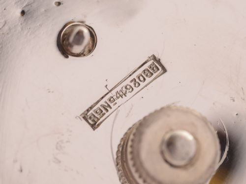 Art Deco Silver Plated and Glass Lemon Squeezer