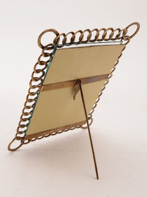 Victorian Brass Ring Photo Frame Circa 1890