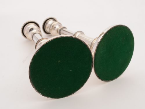 Pair of Victorian Telescopic Candlesticks Circa 1890