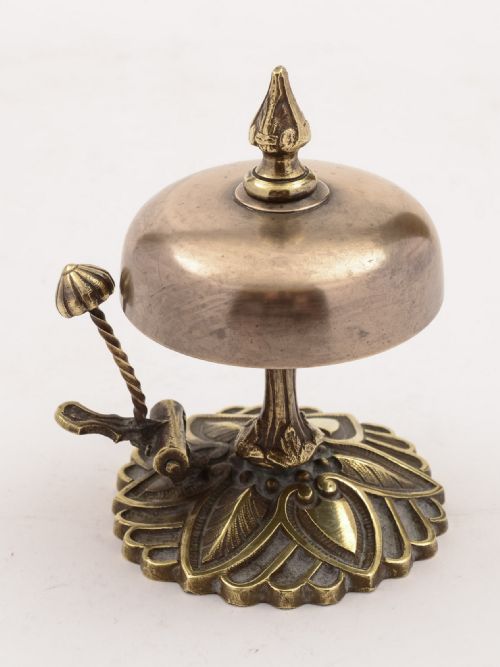Victorian Brass Counter Bell Circa 1890