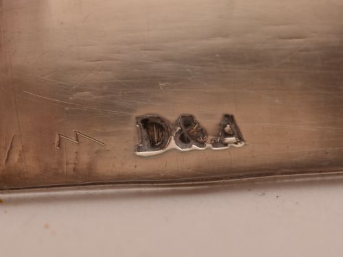 Cased Set of 6 Silver Plated Napkin Rings Circa 1890