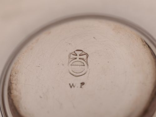 Victorian Sugar Bowl and Spoon Circa 1850