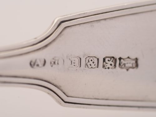 Victorian Sugar Bowl and Spoon Circa 1850