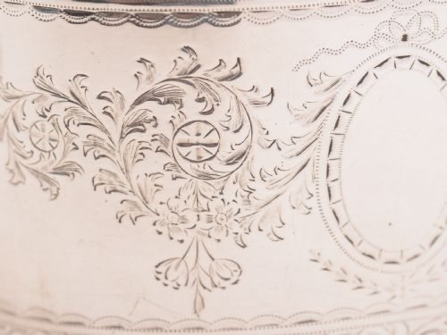 Victorian Silver Plated Tea Caddy Circa 1880