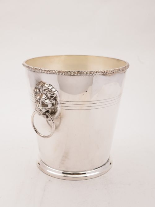 Champagne/Ice Bucket on Stand Circa 1930.