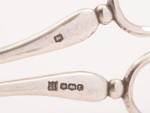 Pair of Silver Salad Servers Sheffield 1936