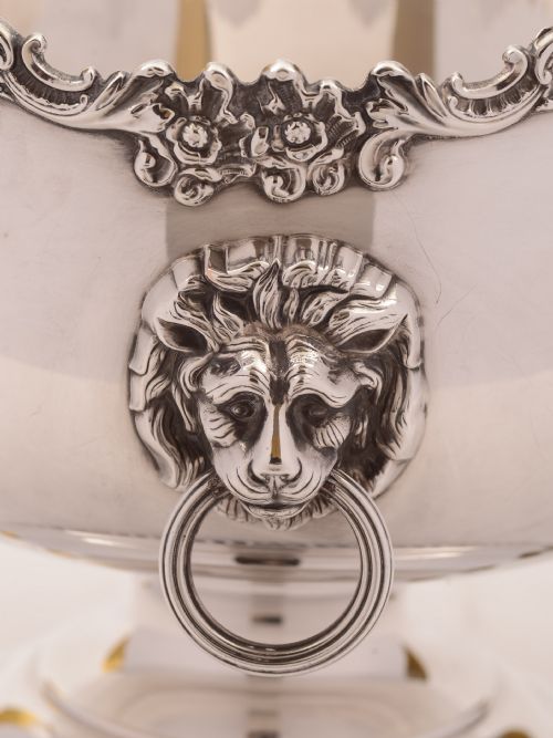 Large Victorian Punch Bowl Circa 1895