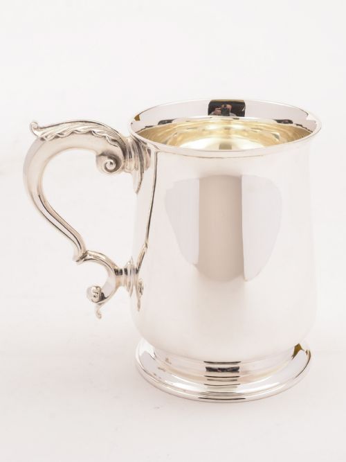 Edwardian Silver Tankard London 1908