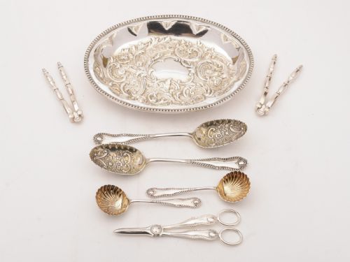Edwardian Cased Dessert Service Circa 1905