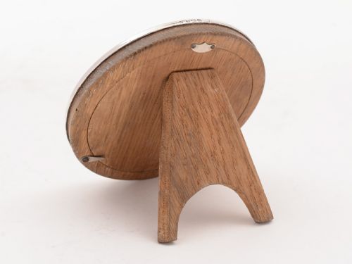 Silver and Oak Small Photo Frame Birmingham 1919