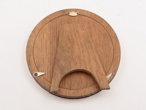 Silver and Oak Small Photo Frame Birmingham 1919