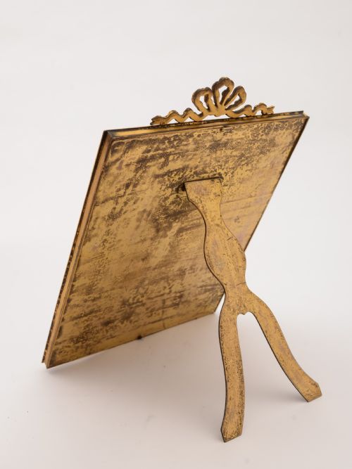 Edwardian Large Brass Photo Frame Circa 1905