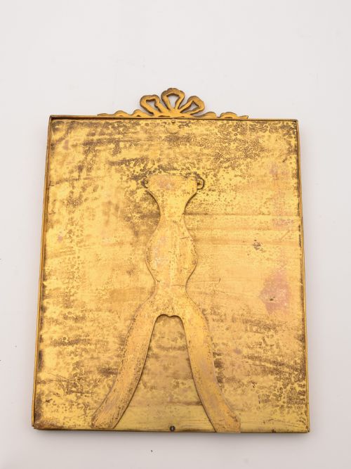 Edwardian Large Brass Photo Frame Circa 1905