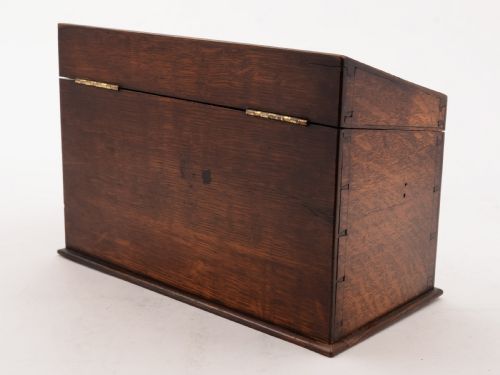 Edwardian Oak Letter/Document Box Circa 1905