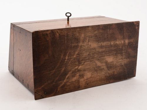 Edwardian Oak Letter/Document Box Circa 1905