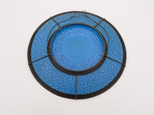 Japanese Cloisonne Plate Circa 1900