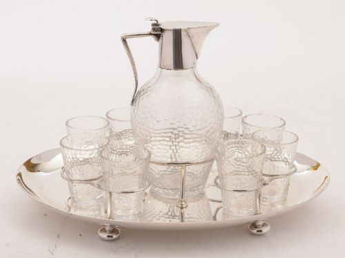 Edwardian Liqueur Set Circa 1905