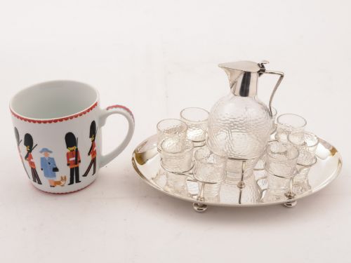 Edwardian Liqueur Set Circa 1905