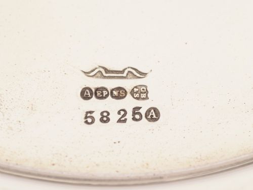 Edwardian Glass Lined Basket Circa 1905