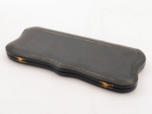 Cased Matched Set of 14 Silver Hors d'oeuvres Forks Sheffield