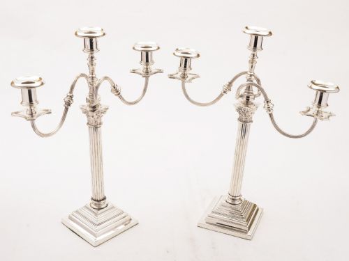 Pair of Large Edwardian Candelabras Circa 1905