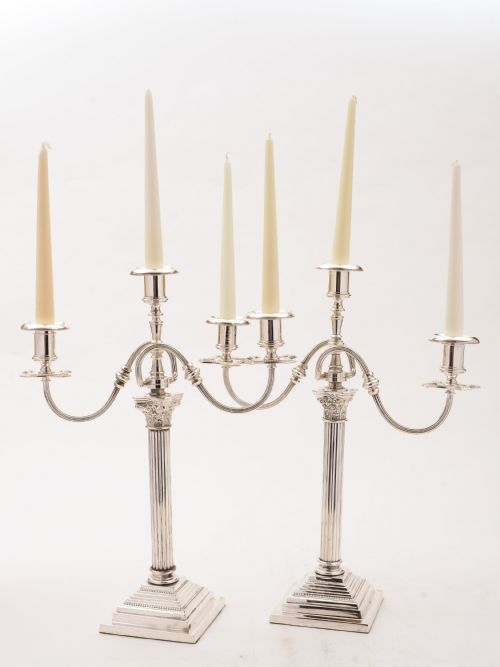 Pair of Large Edwardian Candelabras Circa 1905