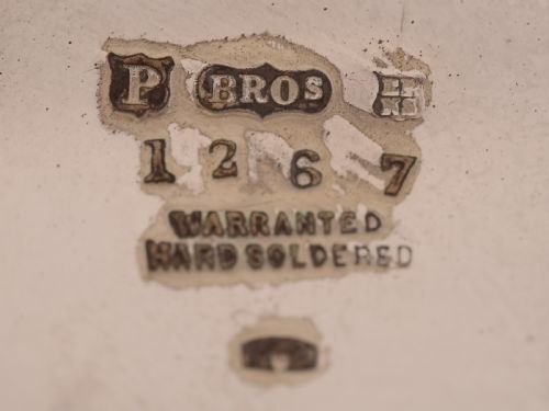 Edwardian Silver Plated Toast Rack Circa 1905