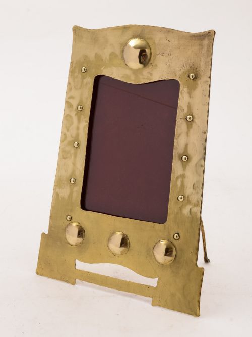 Arts & Crafts Brass Photo Frame Circa 1910
