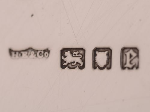 Small Silver Salver London 1920