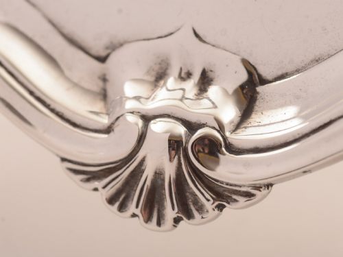 Small Silver Salver London 1920