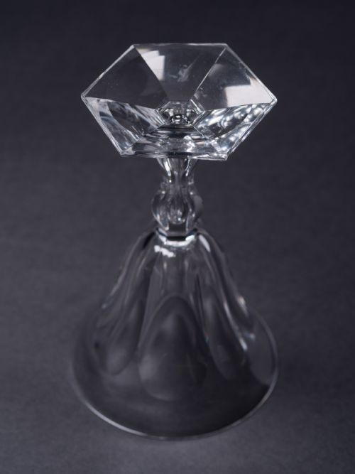 Set of 4 Art Deco Wine Glasses Circa 1930