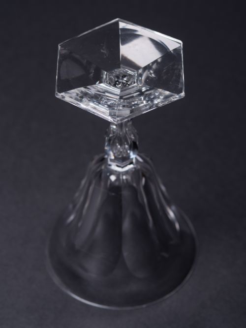 Set of 4 Art Deco Wine Glasses Circa 1930