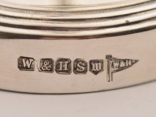 A Good Pair of Silver Plated Candlesticks Circa 1905