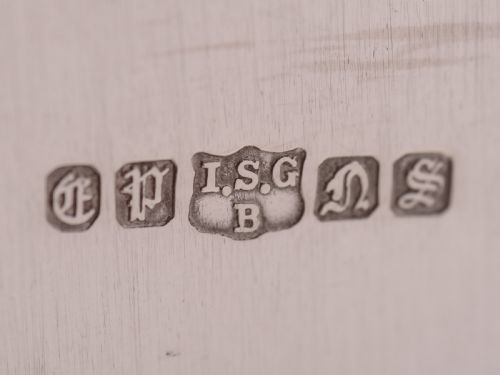 Superb Silver Plated Biscuit Box Circa 1920