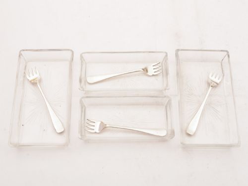 Unusual Silver Plated Art Deco H'ors D'oeuvre Dish